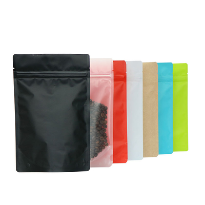 Moisture Proof Resealable Aluminum Foil Zipper Packaging Bags Food Coffee Packaging Digital Mylar Plastic Bag
